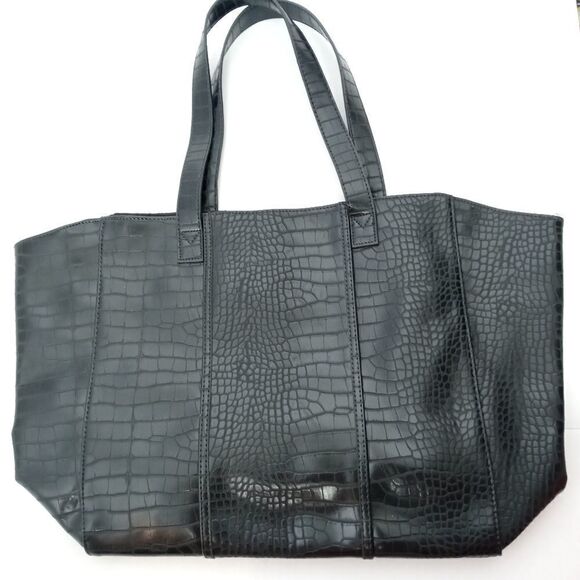 Neiman Marcus black tote - Picture 1 of 7